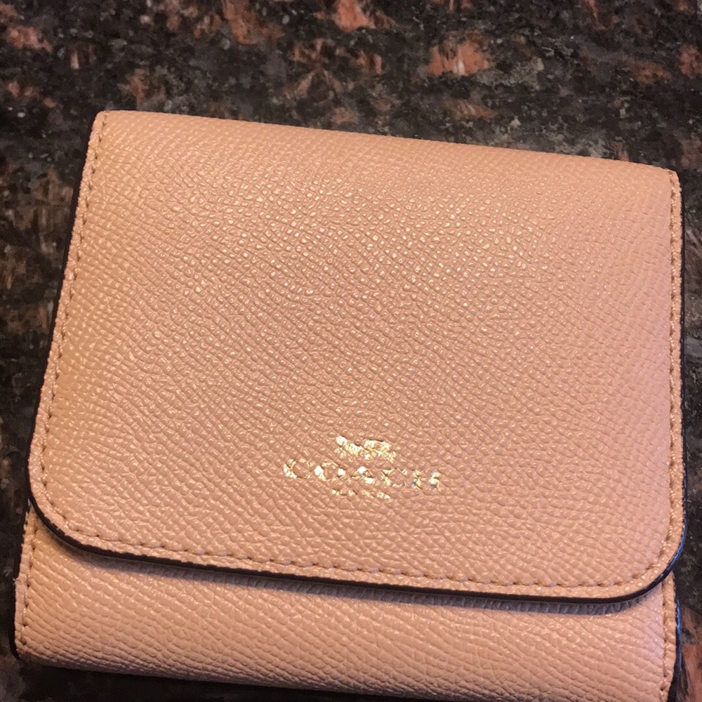 Small Coach Trifold Wallet
